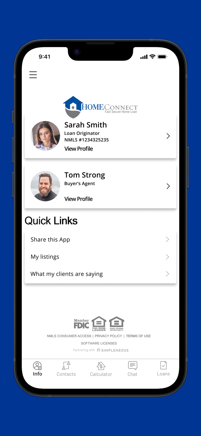 HomeConnect Home Loan