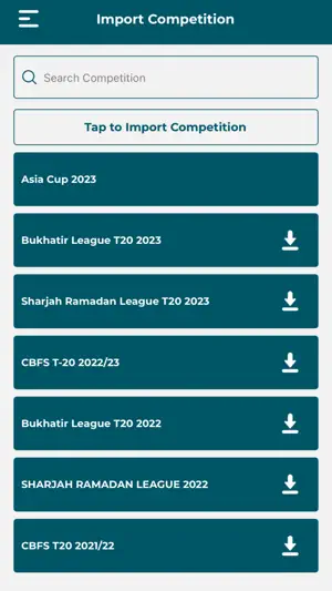 Cricket 21 Scorer screenshot 1