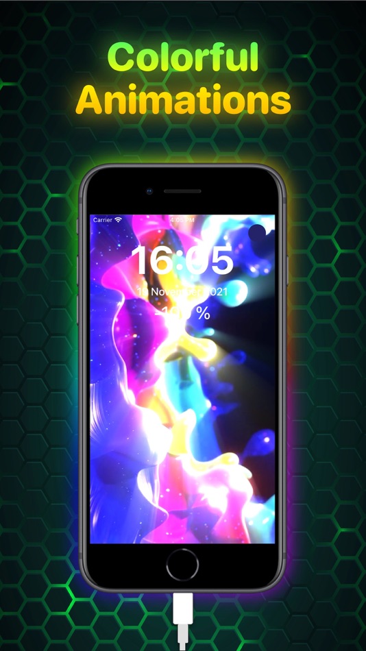 #6. Ampere: Charging Animation App (iOS) 由: Uladzislau Yanushka