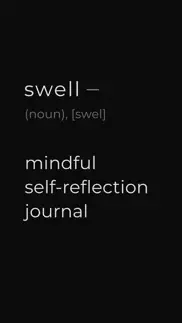 daily self care journal: swell iphone screenshot 1