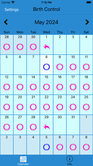 Birth Control Pill Reminderのおすすめ画像5