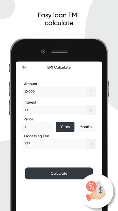 Fast Loan EMI Calculator Screenshot