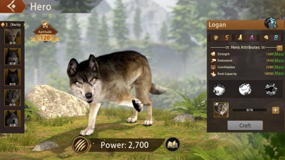 Wolf Game: Wild Animal Warsのおすすめ画像4