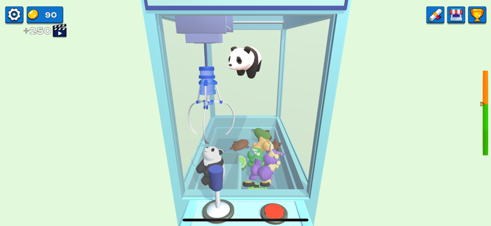 Claw Crane Prize Winning