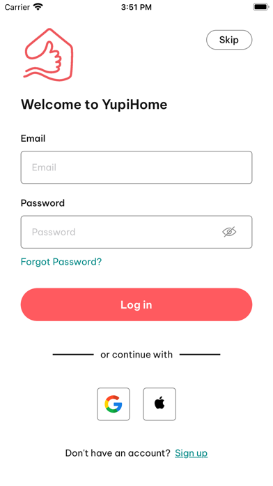 YupiHome Screenshot