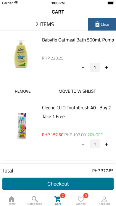 Philusa Online Store Screenshot