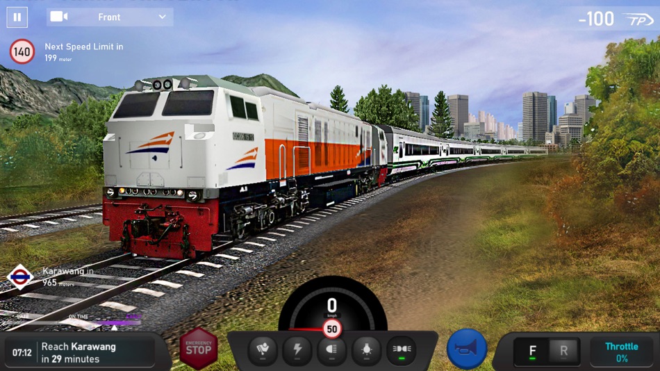 #2. Indonesian Train Simulator (iOS) 由: Highbrow Interactive