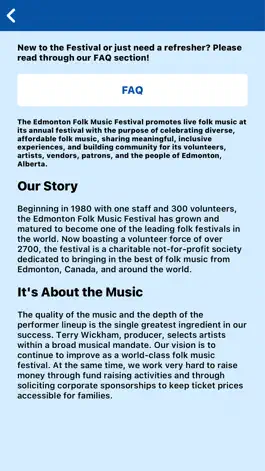 Game screenshot Edmonton Folk Music Festival hack