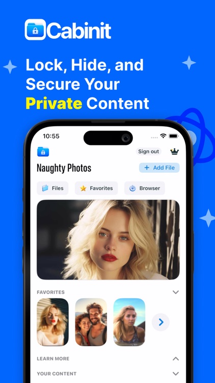Cabinit: Private Photo Vault screenshot-0