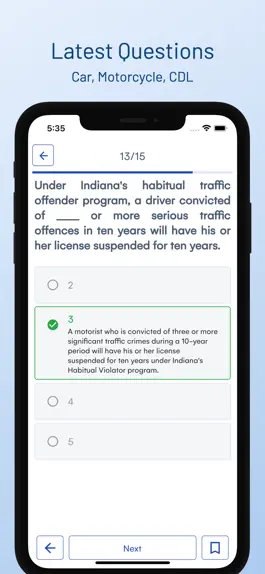 Game screenshot Indiana BMV Driver Permit Test mod apk