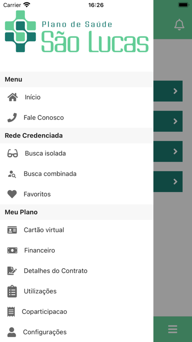 São Lucas Beneficiário Screenshot