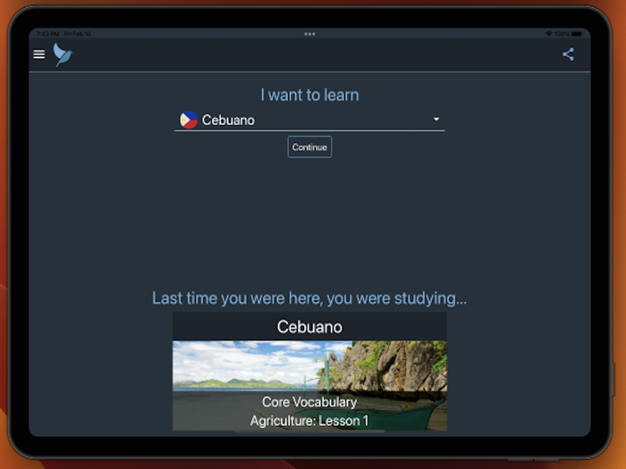 Bluebird Learn Cebuano