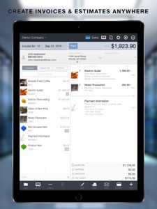 Quick Sale - Pro Invoicing screenshot #1 for iPad