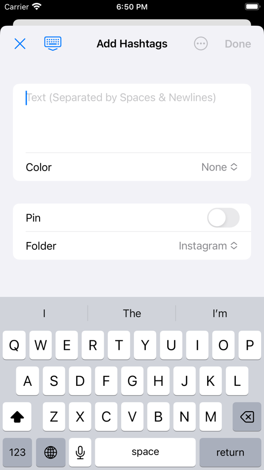 #4. Hashtag Notes - Copy & Paste (iOS) 由: FugaPiyo Inc.