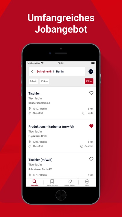 Jobsuche – Jobportal der BA