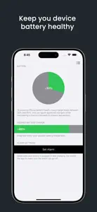 Battery Low & High Alert screenshot #2 for iPhone