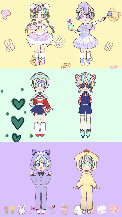 Pastel Doll: Dress Up Game Screenshot