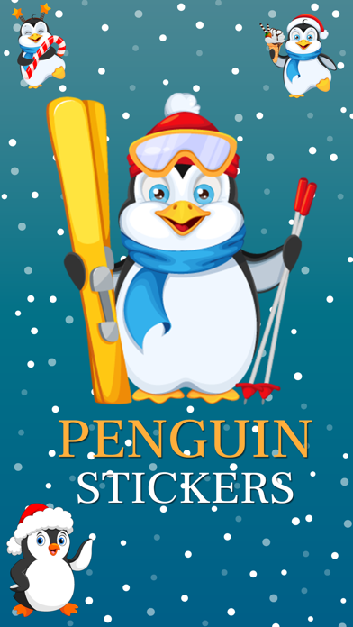 Penguin Sticker for iMessage Screenshot