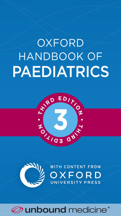 Oxford Handbook of Pediatrics Screenshot