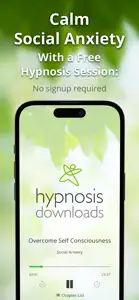 Social Anxiety Hypnotherapy screenshot #1 for iPhone