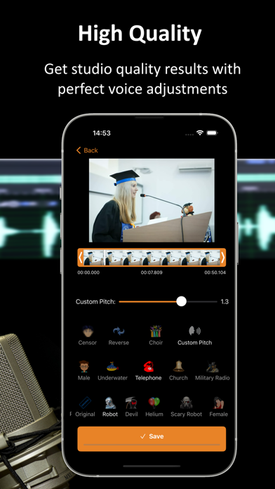 FiriVoice: Video Voice Changer Screenshot