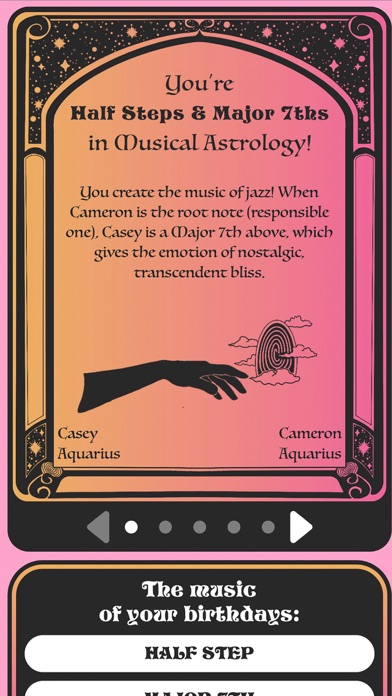 Musical Astrology Screenshot