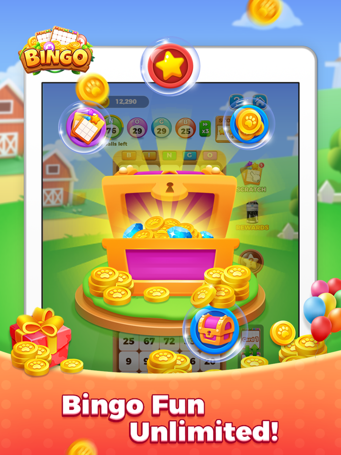 Bingo Farm：Happy Scratch Award