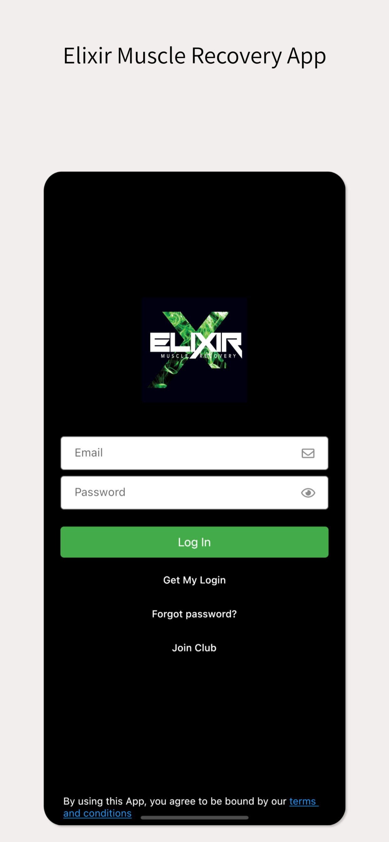 Elixir Muscle Recovery Member
