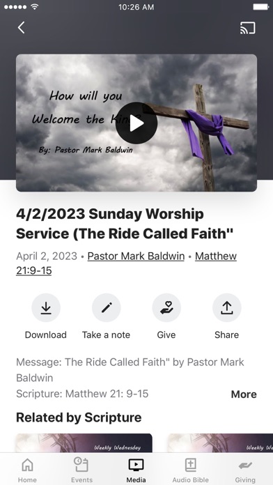 HSP Parish Screenshot