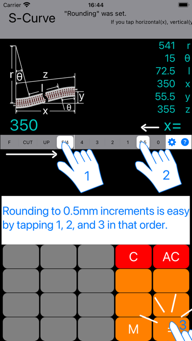 Rail Model Calc Screenshot