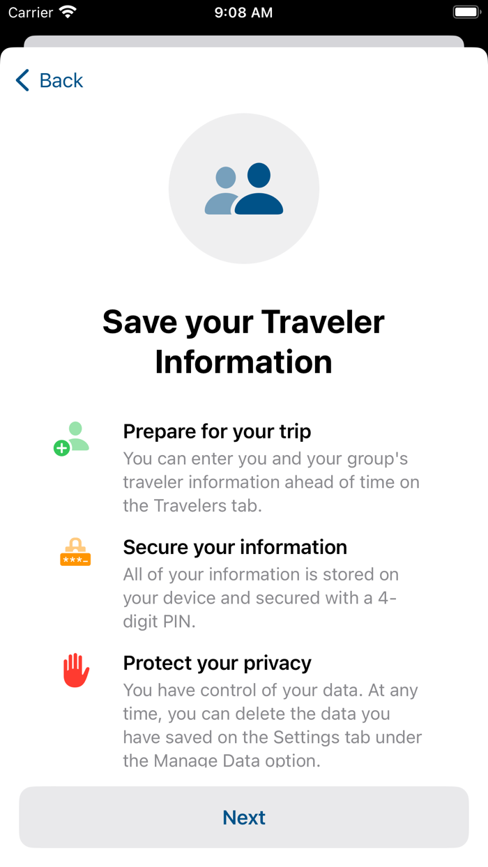 Mobile Passport Control