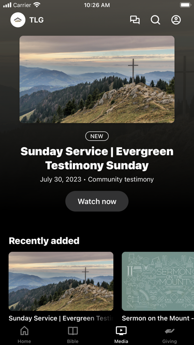 TLG | A Jesus Community Screenshot