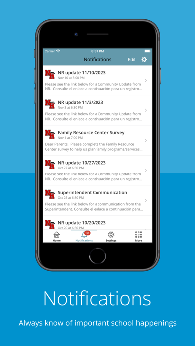 North Rockland CSD Screenshot