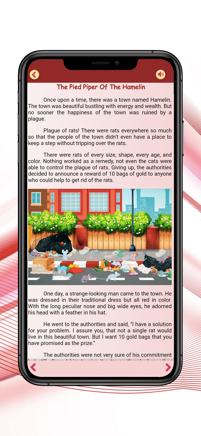 English story with real voice