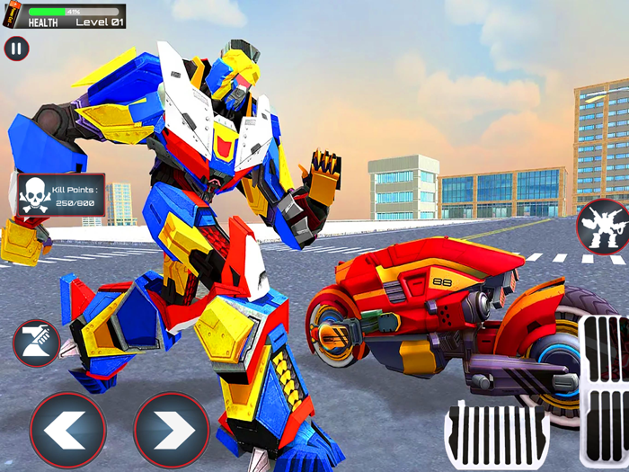 Superhero Robot Action Game