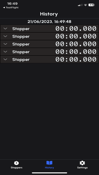 Multi Stopwatches Screenshot