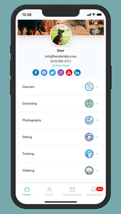 BookYourPet Screenshot