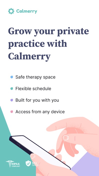 Calmerry for Counselors Screenshot