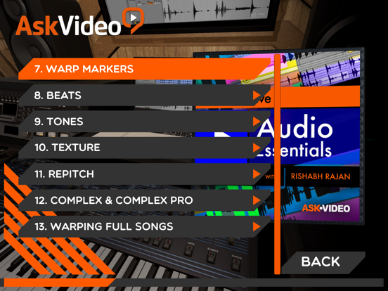 Screenshot #6 pour Audio Course For Ableton Live
