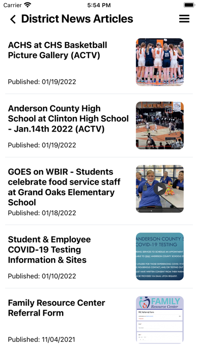 Anderson County Schools TN Screenshot