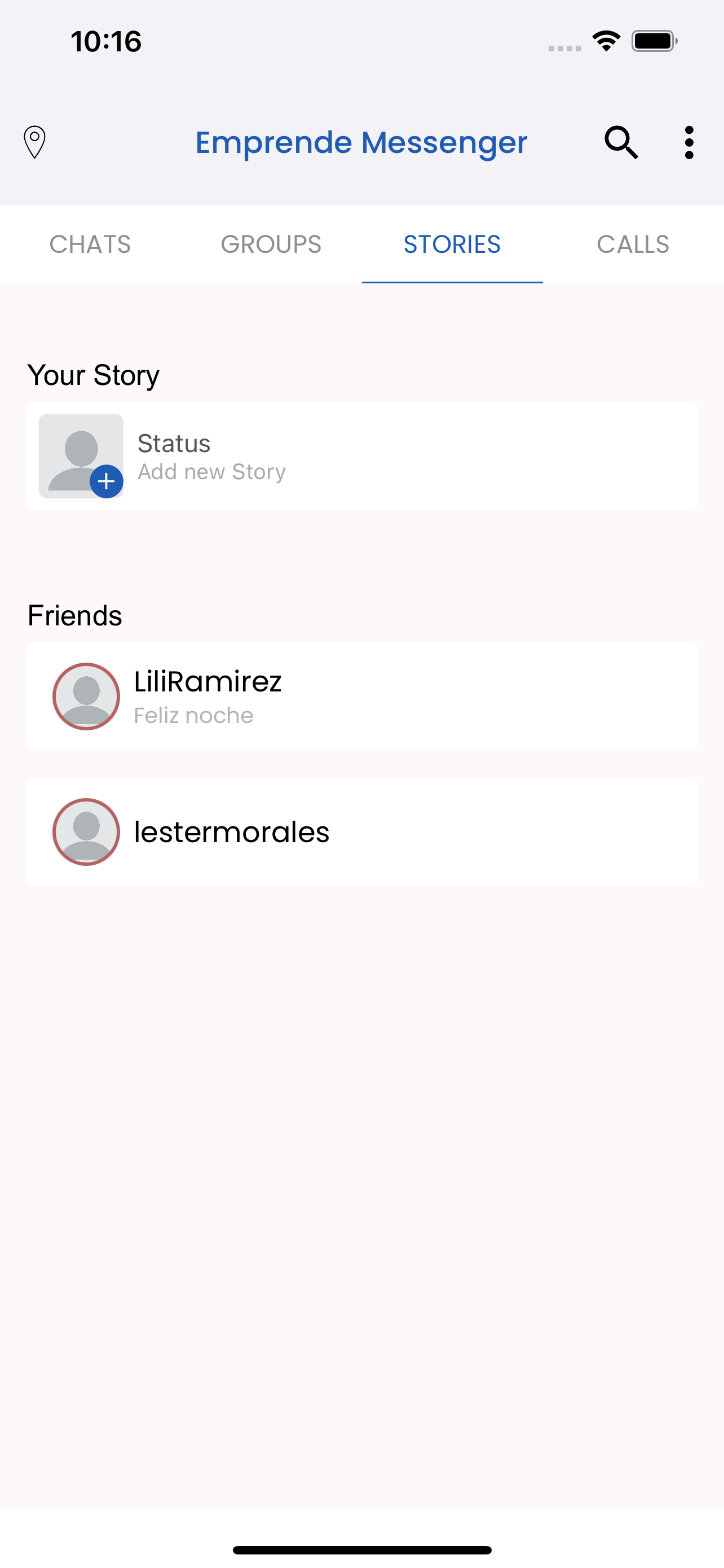 Emprende Messenger