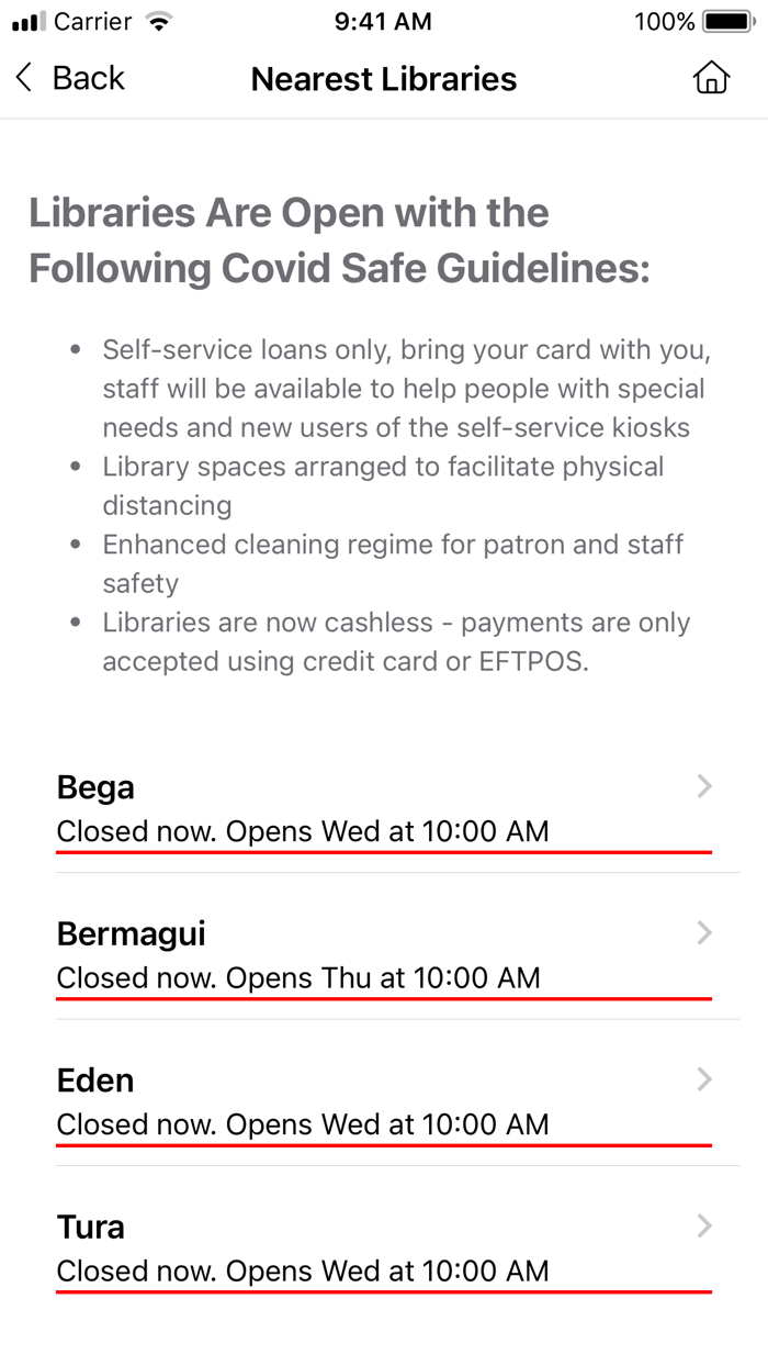 Bega Valley Shire Library