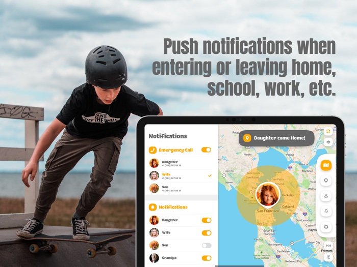 FlagMe. GPS Location Tracker