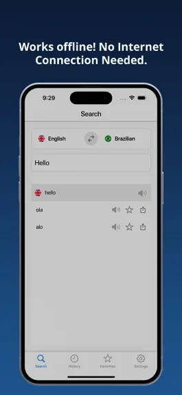 Game screenshot English Brazilian Dictionary + mod apk
