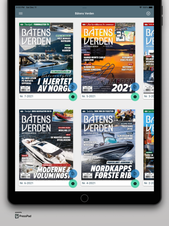 Screenshot #6 pour Båtens Verden Tidsskrift