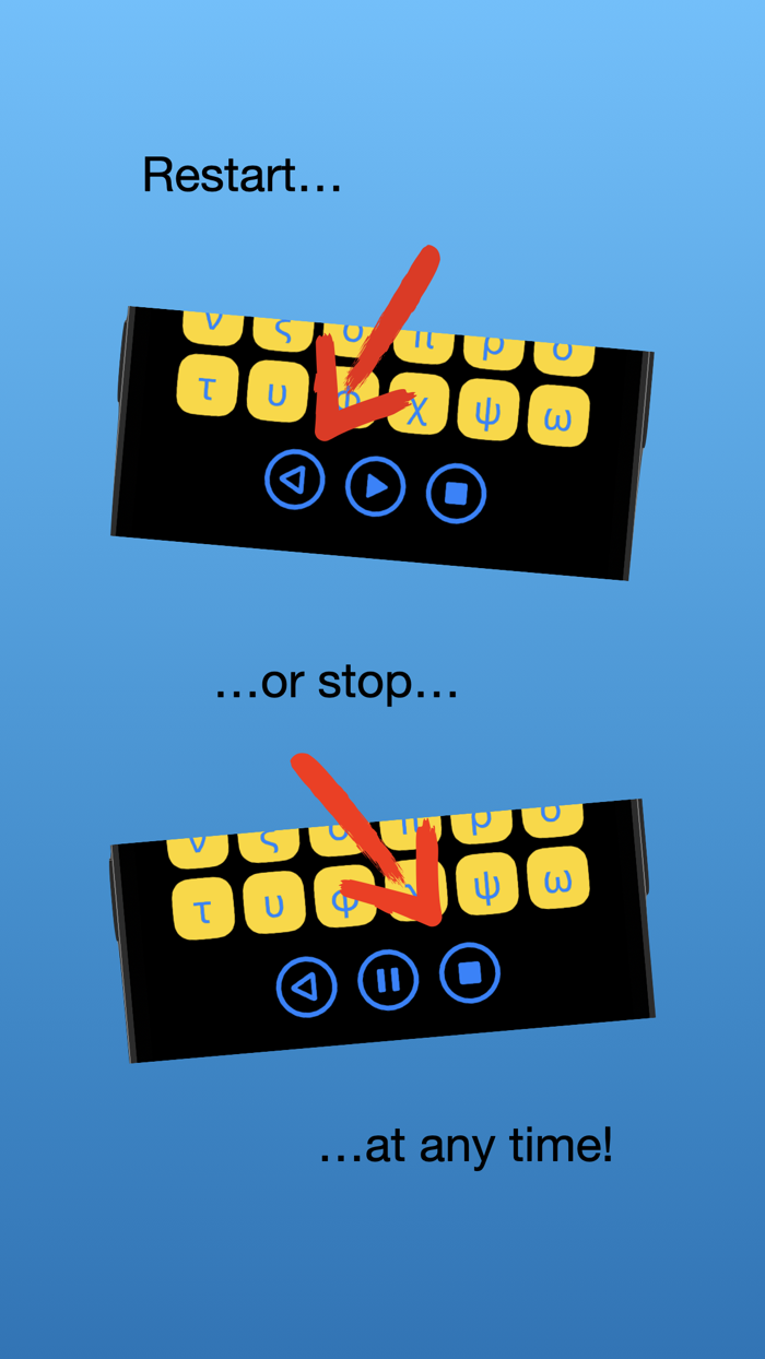 Greek Alphabet - See  Hear