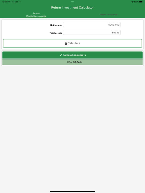 Screenshot #4 pour Investment Return Calculators