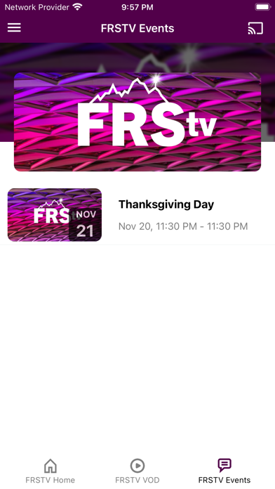 FRS TV Network Screenshot