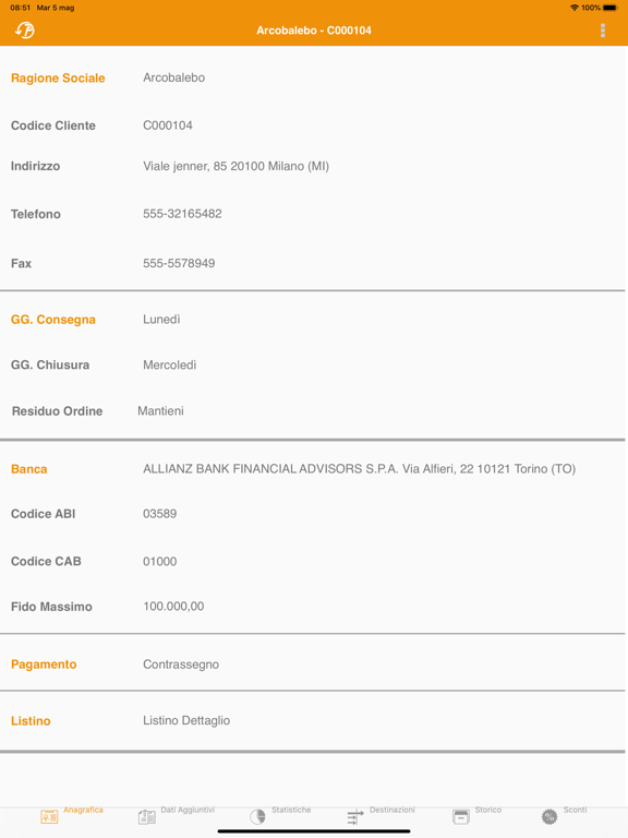Screenshot #5 pour Agenti PalmoSoft