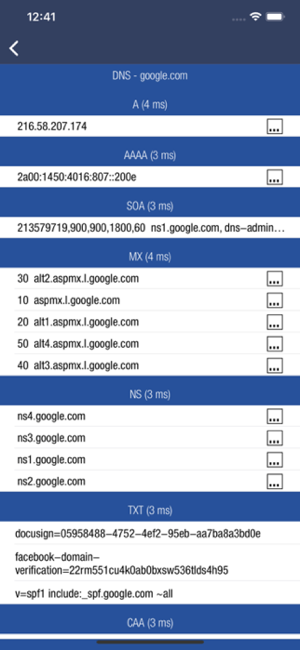 ‎Network Toolbox Net security Capture d'écran